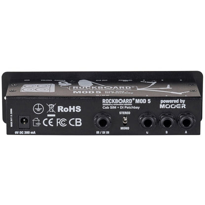 Warwick RockBoard Module 5 Cab Sim & DI Patchbay