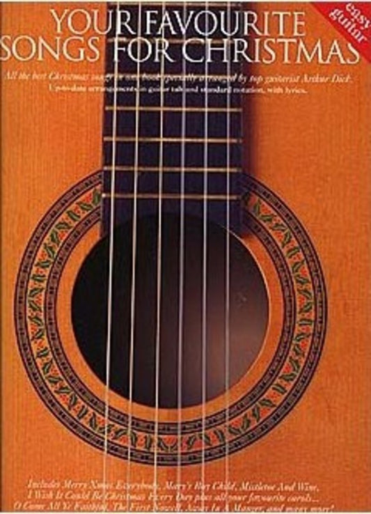 Your Favorite Songs for Christmas Easy Guitar Tab