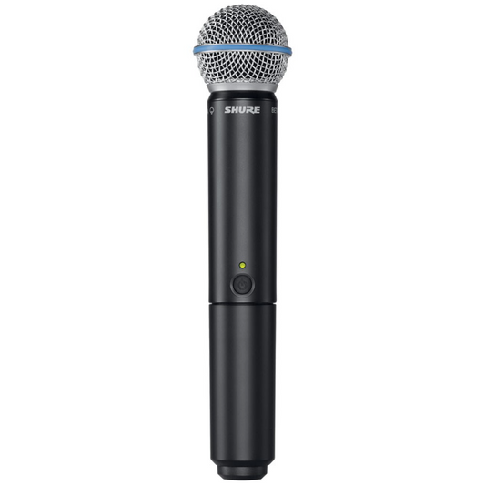 Shure BETA58 Wireless Handheld Transmitter Mic; Auto Setup 614-638MHz