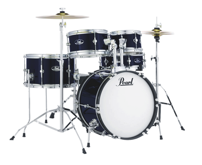 Pearl Roadshow Junior 5 Piece Drum Kit in Royal Blue Metallic