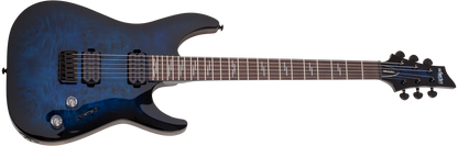 Schecter Omen Elite 6 in See Thru Blue Burst