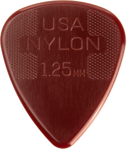 Jim Dunlop Nylon Standard Pick 1.25mm 12 Pack