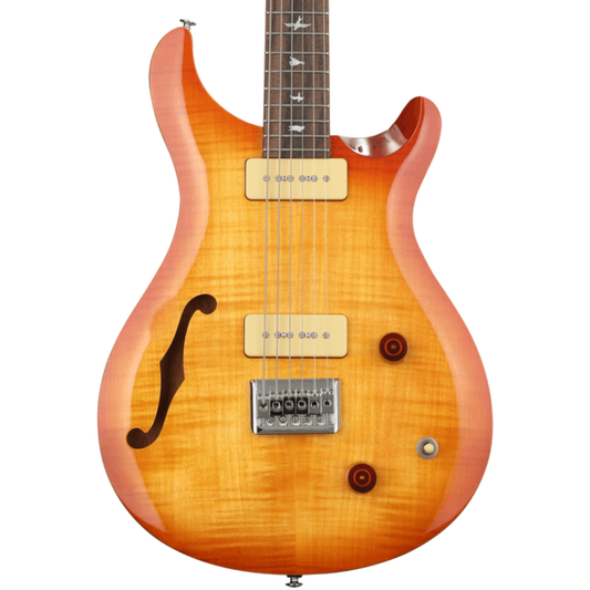 PRS Guitars SE 277 Baritone Semi Hollow Soapbar in Vintage Sunburst
