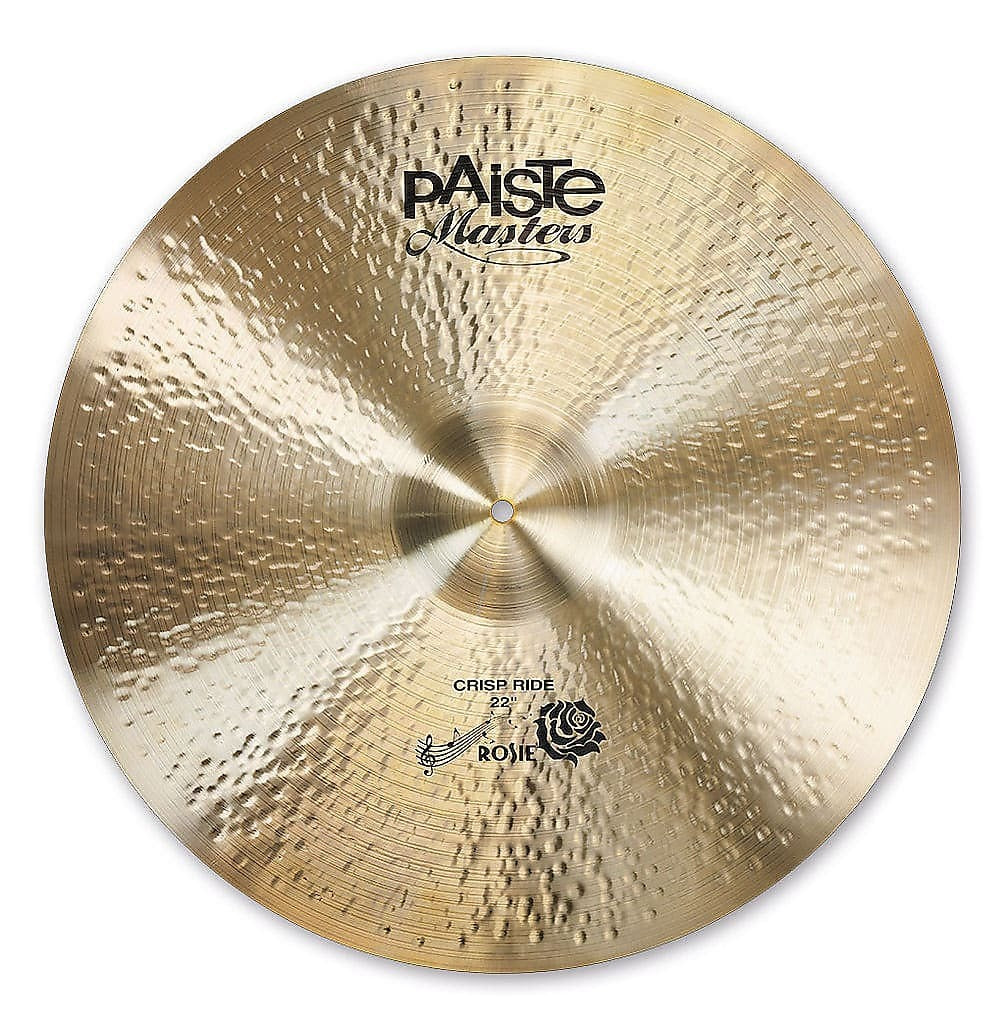 Paiste Masters Rosie Crisp Ride 22"