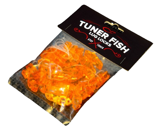 Tuner Fish TFOR8 Lug Locks 8 Pack in Orange