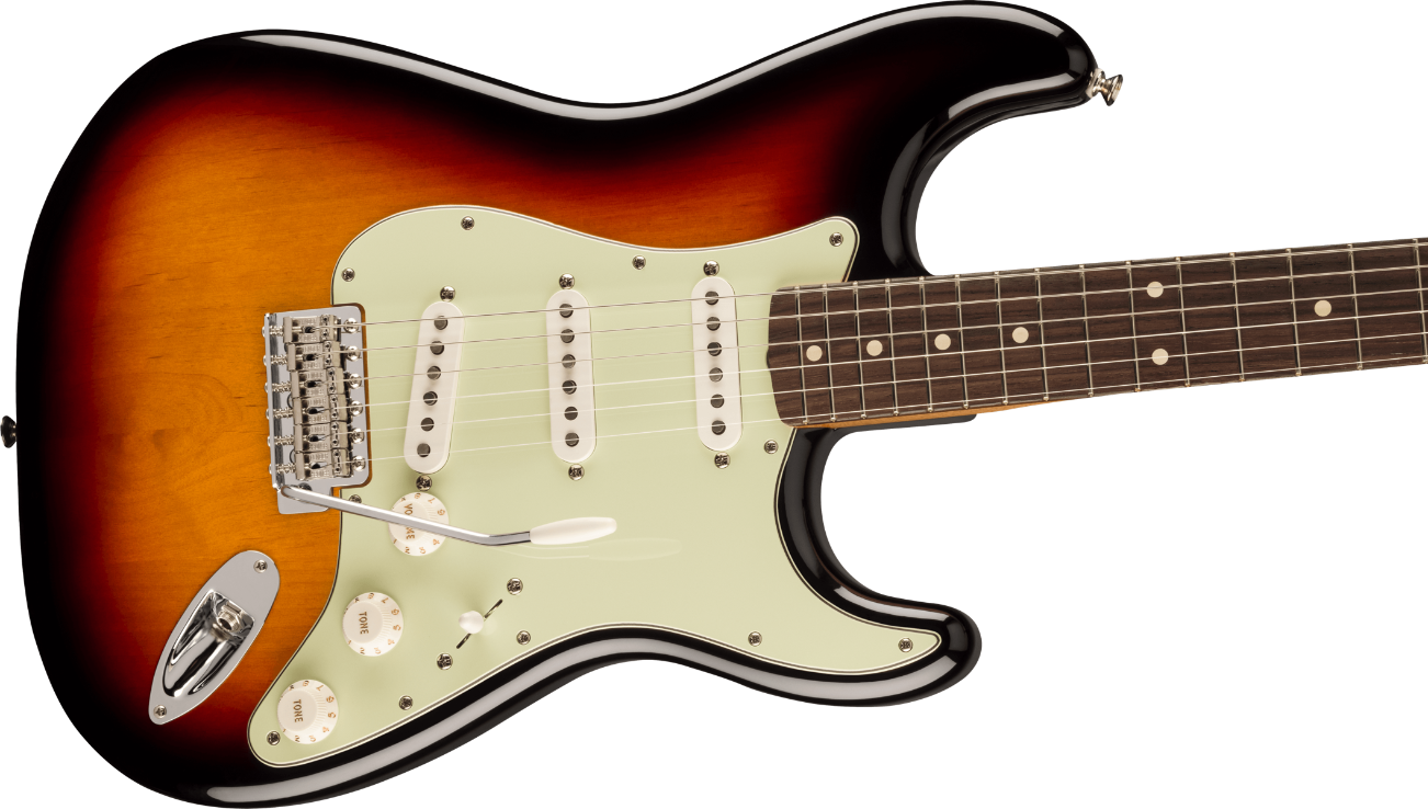 Fender Vintera II '60s Stratocaster, Rosewood Fingerboard in 3-Color Sunburst
