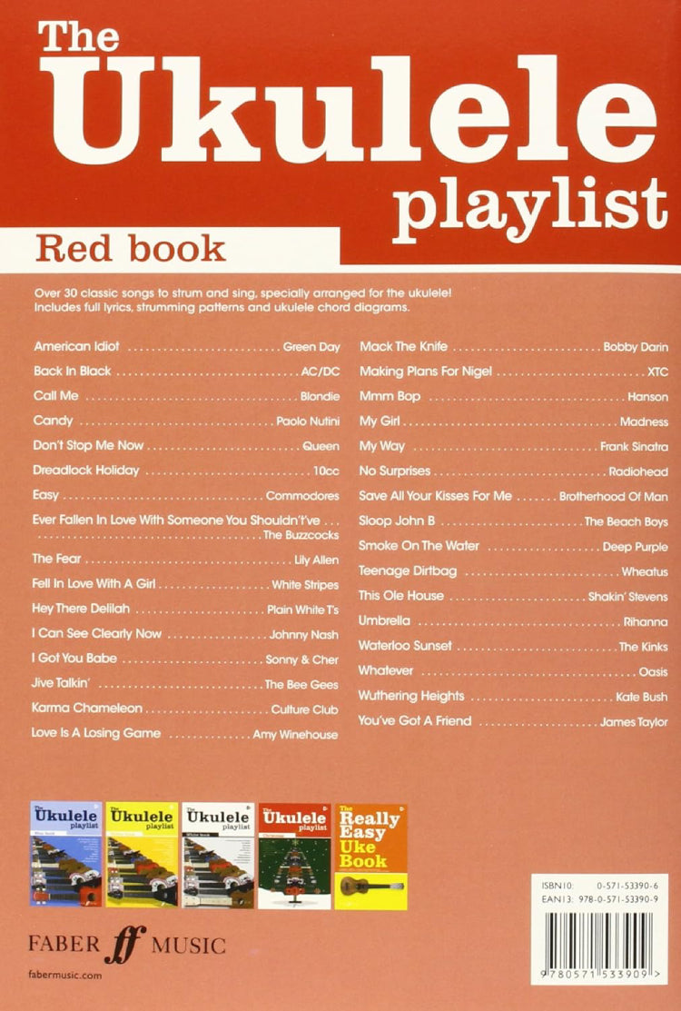 The Ukulele Playlist Red Book