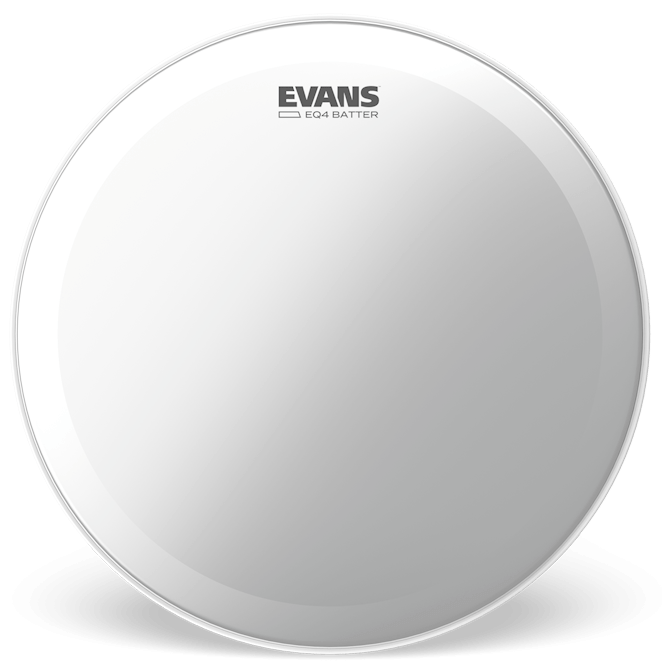 Evans 24" EQ4 Frosted Drumheads