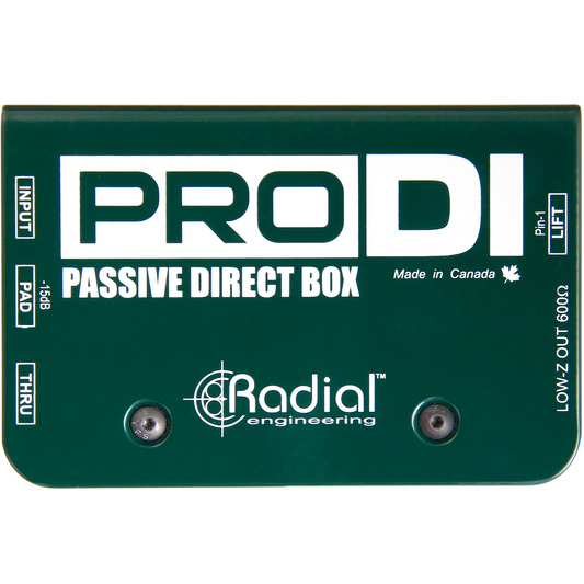 Radial ProDI 1-channel Passive Instrument Direct Box