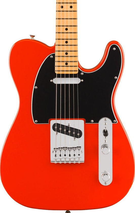 Fender Player II Telecaster Maple Fingerboard Electric Guitar in Coral Red