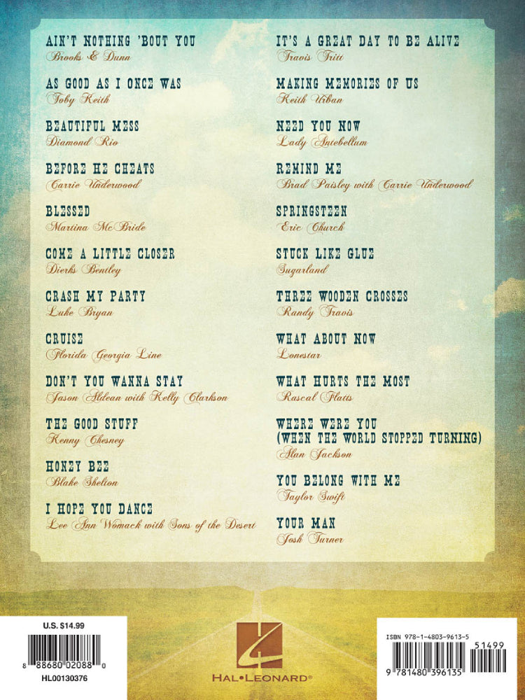 Country Hits For Ukulele