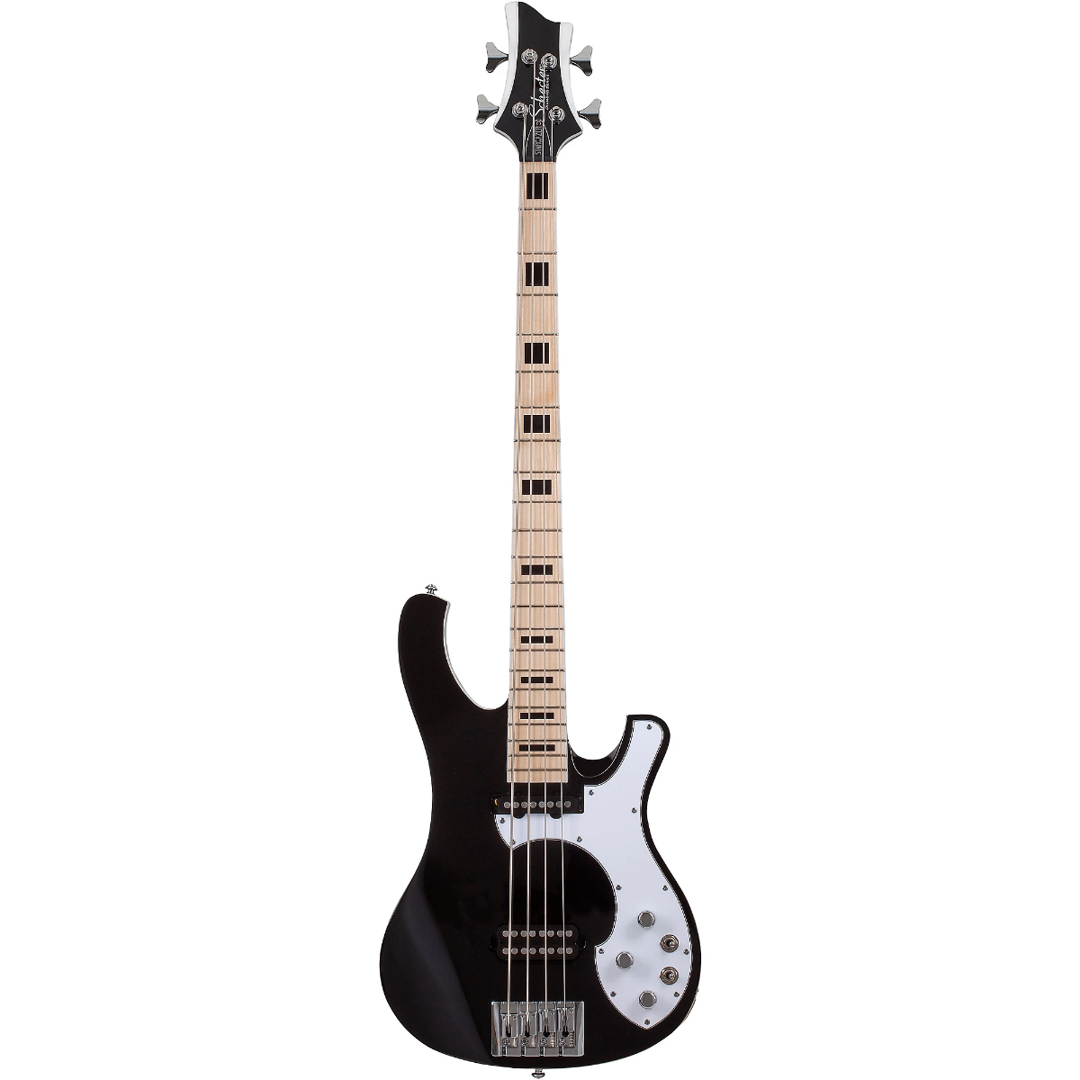 Schecter Stargazer-4 Bass Guitar in Gloss Black