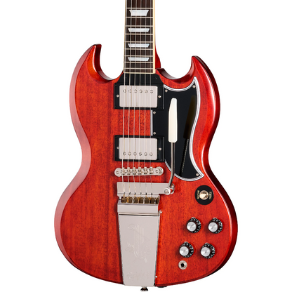 Epiphone 1964 SG Standard Maestro Vibrola Reissue Electric Guitar in Cherry Red