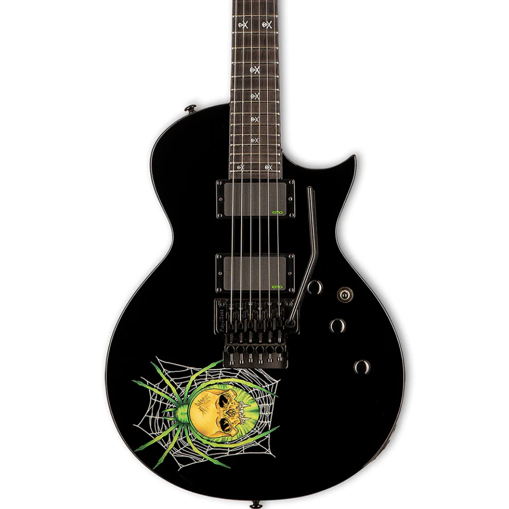 ESP LTD KH 3 SPIDER Kirk Hammett Signature Series Electric Guitar in Black