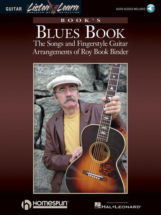 Books Blues Book The Songs and Fingerstyle Guitar Arrangements of Roy Book Binder Bk/Cd