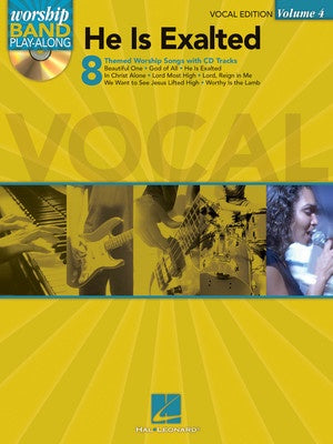 HE IS EXALTED WBPA  BK/CD V4 VOCAL EDITION