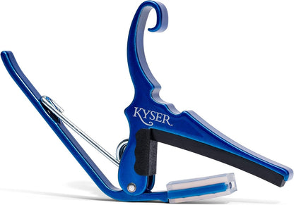 Kyser Quick Change Acoustic Guitar Capo in Blue