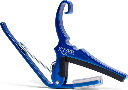 Kyser Quick Change Acoustic Guitar Capo in Blue