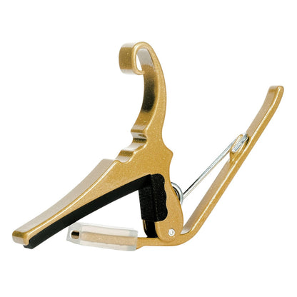 Kyser Quick Change Acoustic Guitar Capo in Gold