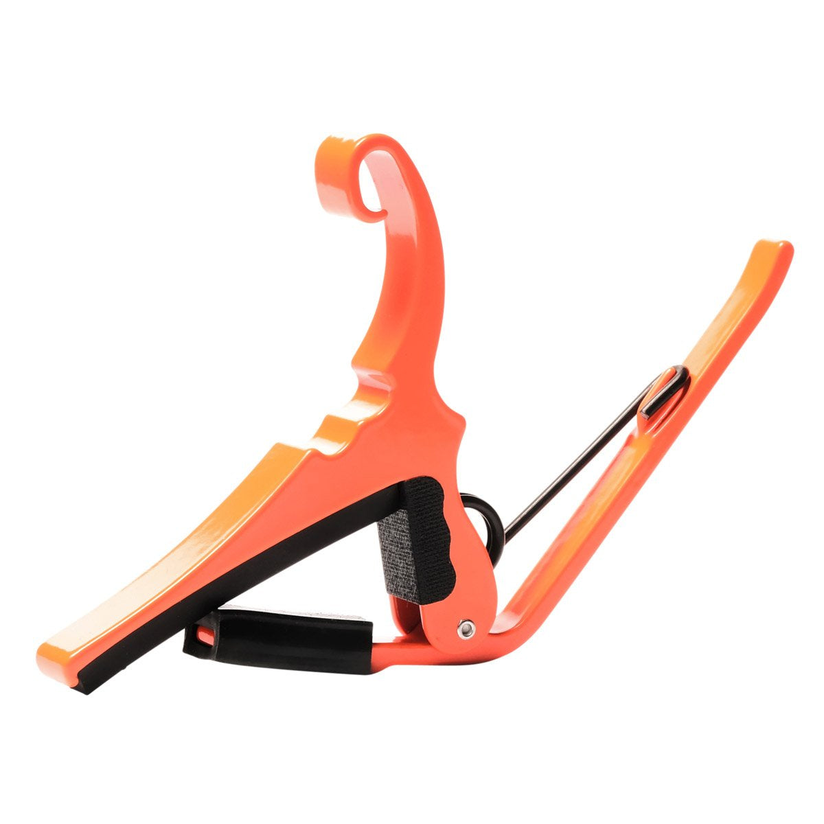 Kyser Quick Change Acoustic Guitar Capo in Neon Orange