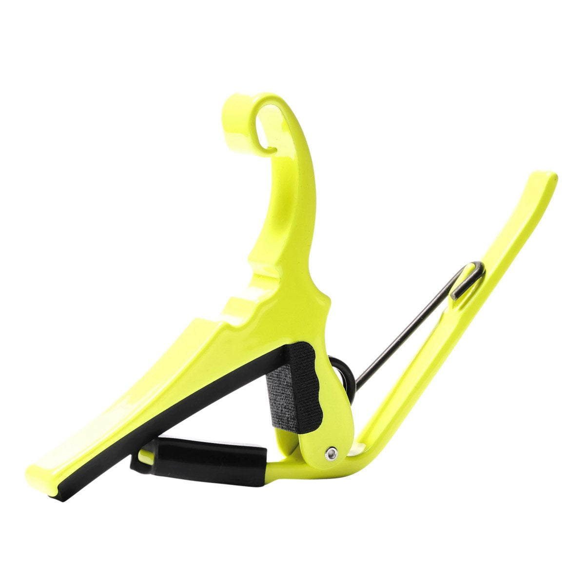 Kyser Quick Change Acoustic Guitar Capo in Neon Yellow