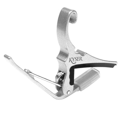 Kyser Quick-Change Acoustic Guitar Capo Silver