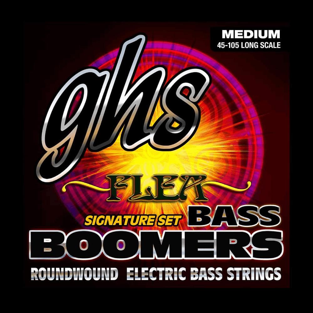 GHS M3045F  FLEA signature  Bass Boomers strings  45-105 Gauge
