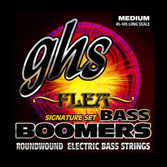 GHS M3045F  FLEA signature  Bass Boomers strings  45-105 Gauge