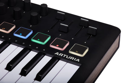 Arturia MiniLAB 3 Compact MIDI Keyboard & Pad Controller in Black