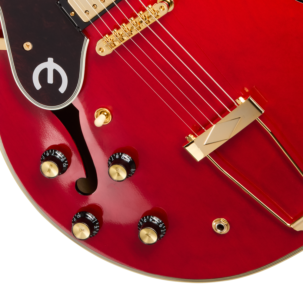 Epiphone Masterbilt Gem Archer Sheraton in Cherry Red - Left Handed