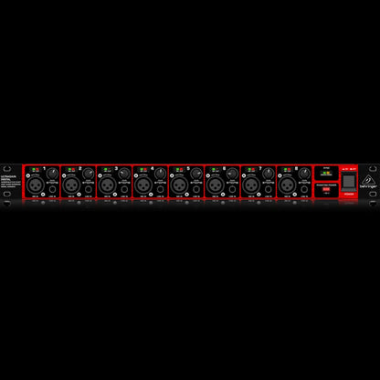 Behringer Ultragain Digital ADA8200 Audiophile 8 In and 8 Out ADAT Audio Interface