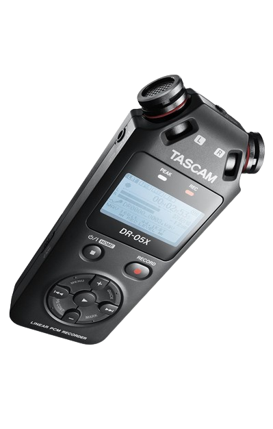 Tascam DR 05X Stereo Handheld Digital Audio Recorder and USB Audio Interface
