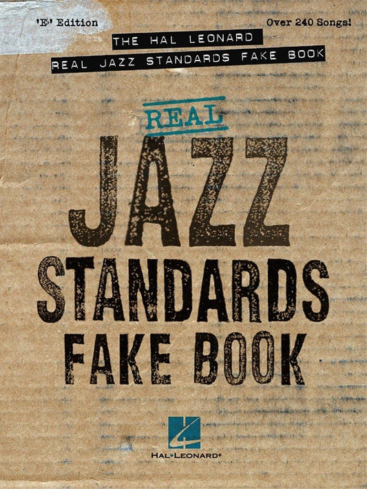 Real Jazz Standards Fake Book E Flat Edition