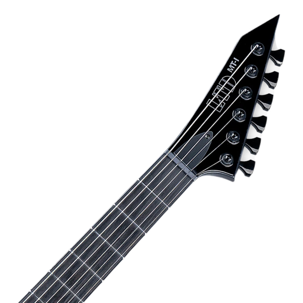 ESP LTD MT-I Mick Thompson Signature Electric Guitar in Obsidian Metallic