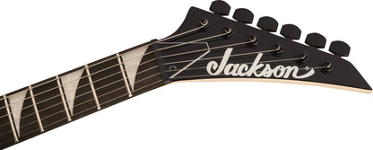 Jackson JS Series RR Minion JS1XM in Snow White with Black Pin Stripes
