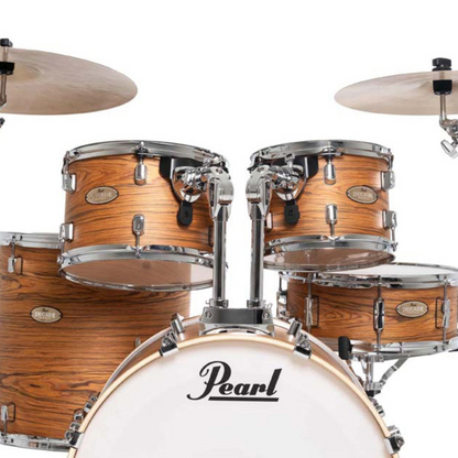 Pearl Decade Maple Artisan 5-Piece Fusion Plus Drum Kit in Satin Caramel Veil