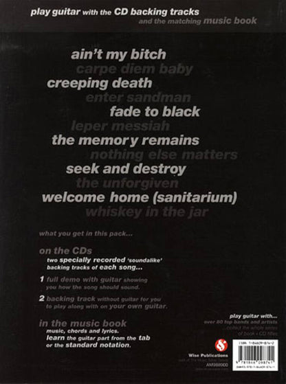 Play Guitar With Best Of Metallica Tab Bk/Cd