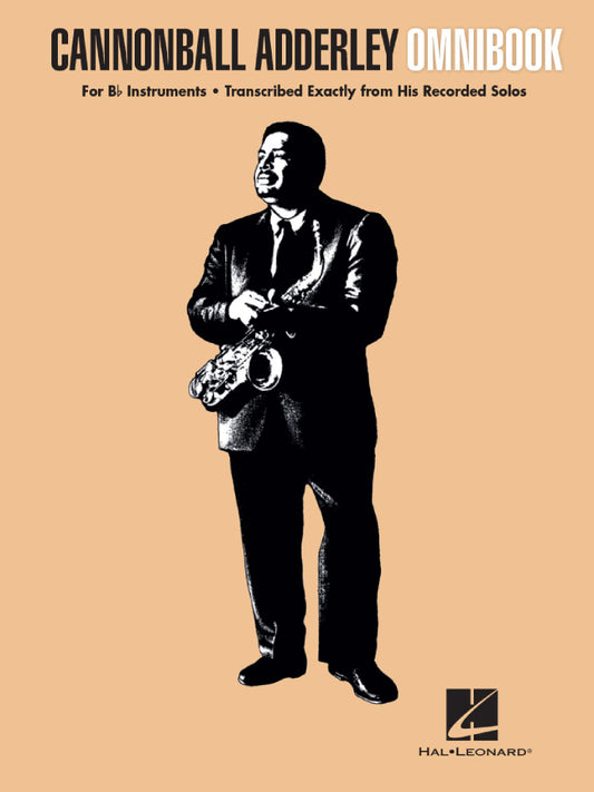 Cannonball Adderley Omnibook B Flat Edition