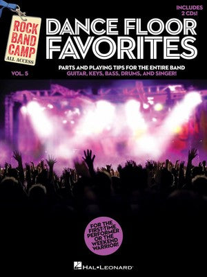 DANCE FLOOR FAVORITES ROCK BAND CAMP V5 BK/CD