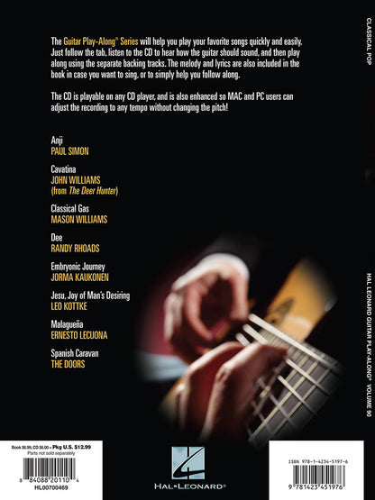 Classical Pop Guitar Playalong Volume 90 BK/CD