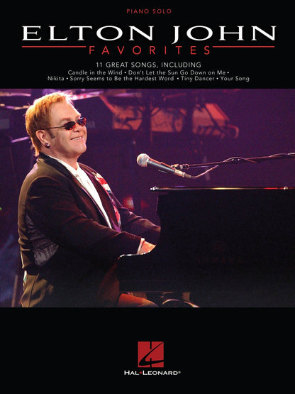 Elton John Favorites Piano Solo
