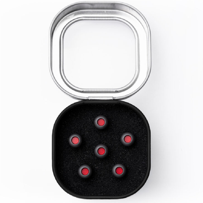 Martin Luxe Liquid Metal Bridge Pins in Turkish Emory Dark Gray