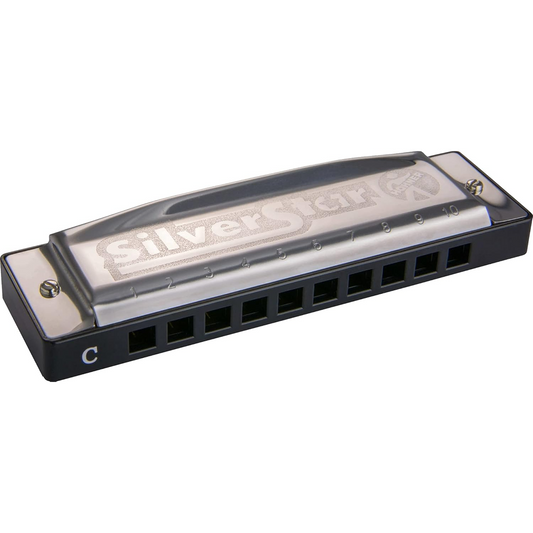 Hohner Silver Star 10 Hole Harmonica F