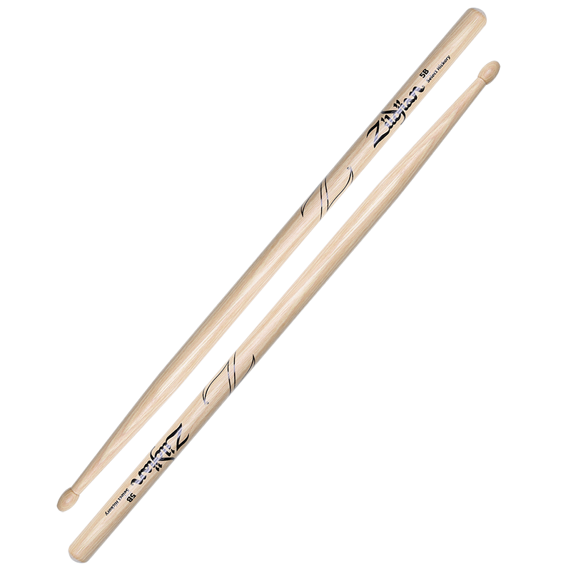 Zildjian Z5B 5B Hickory Series Wood Tip Drumsticks