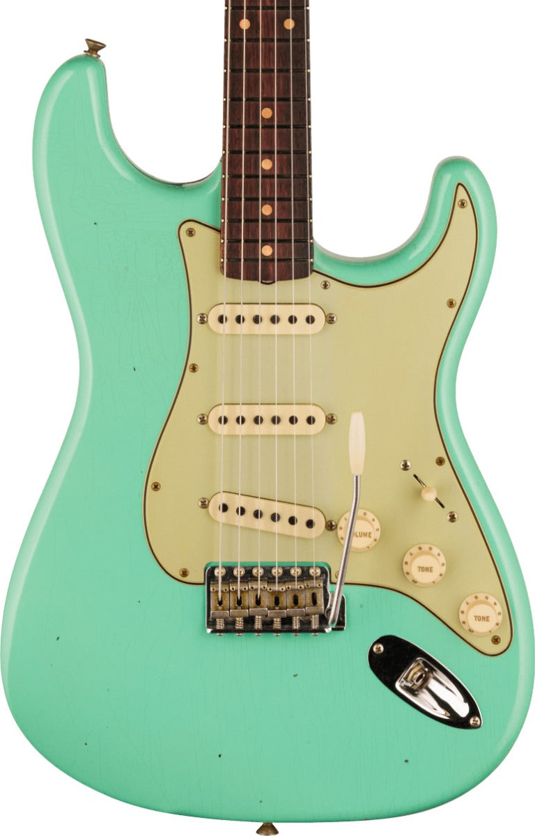 Fender Custom Shop 1959 Stratocaster Journeyman Relic, 3A Rosewood Fingerboard in Faded Aged Sea Foam Green