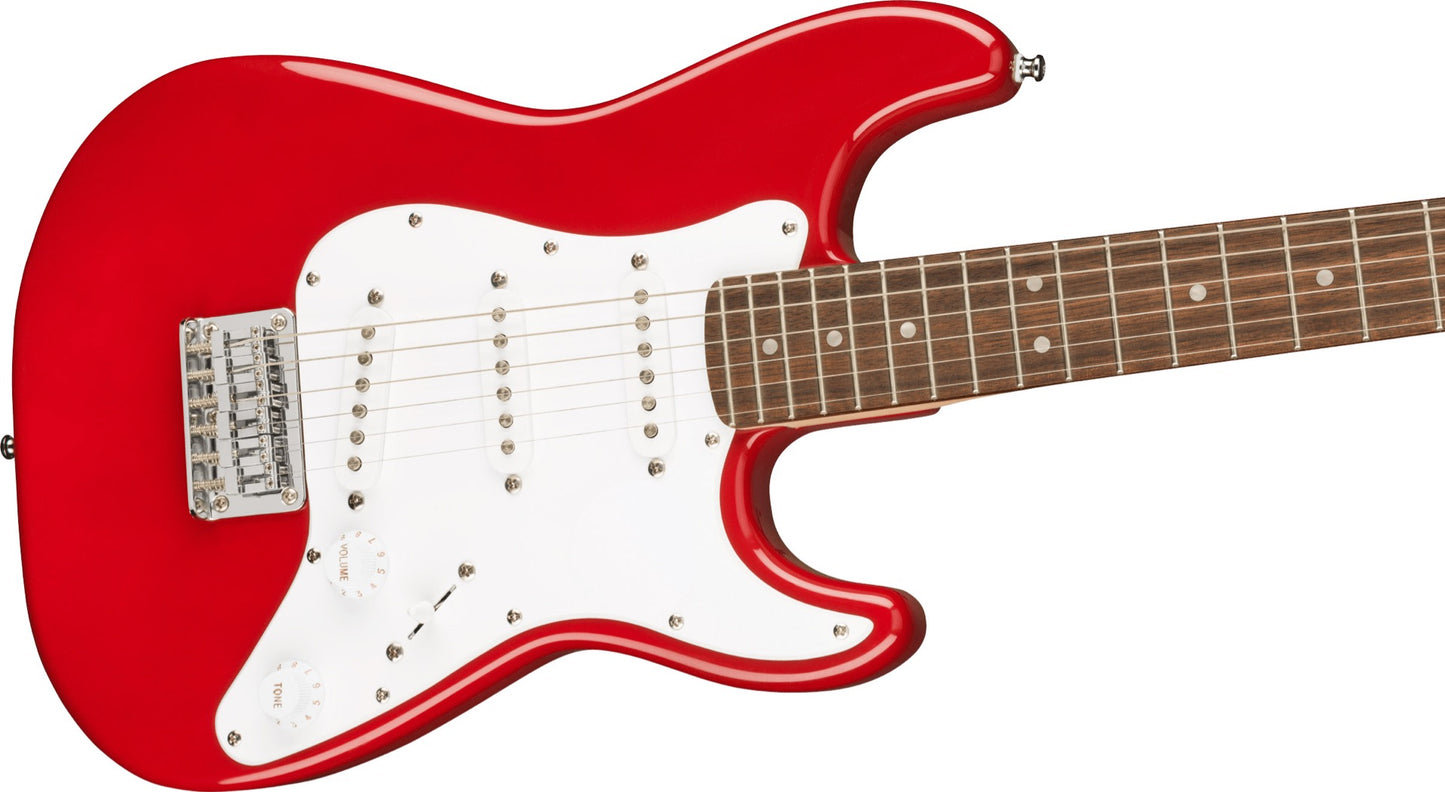 Squier Mini Stratocaster, Laurel Fingerboard in Dakota Red