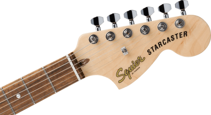 Squier FSR Affinity Series Starcaster Deluxe, Laurel Fingerboard in Lake Placid Blue
