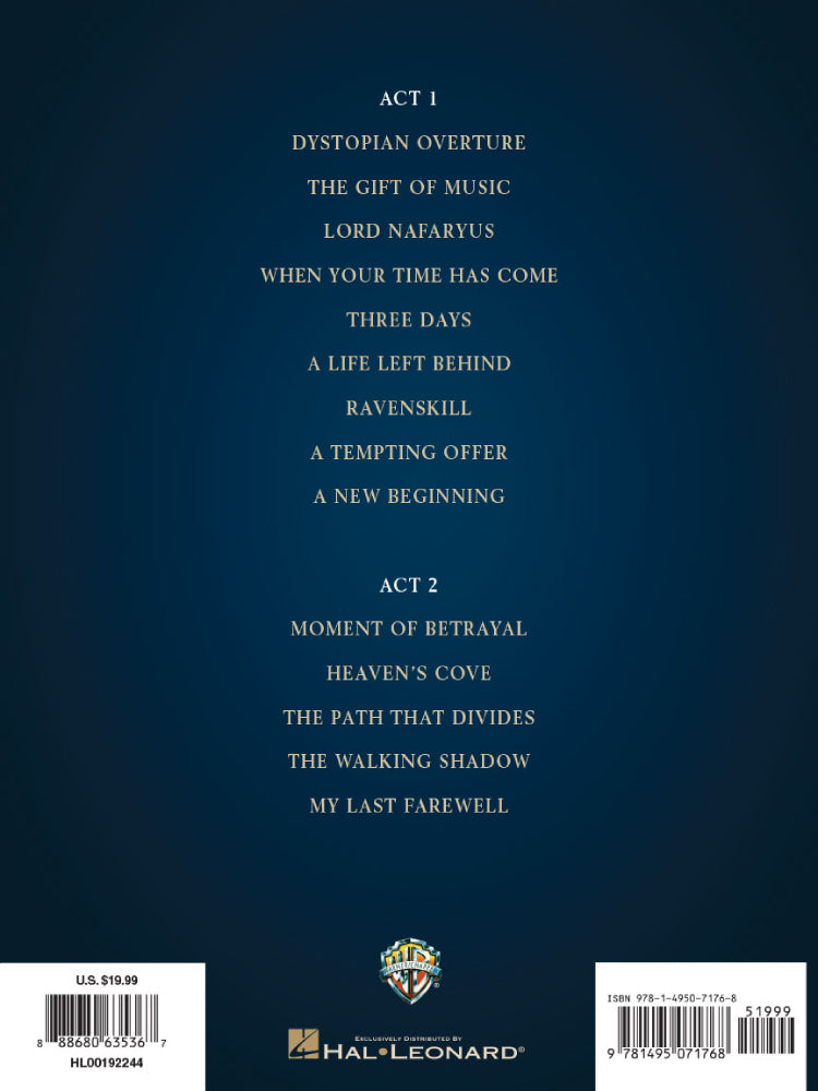 Dream Theater Selections from The Astonishing Note for Note Keyboard Transcriptions