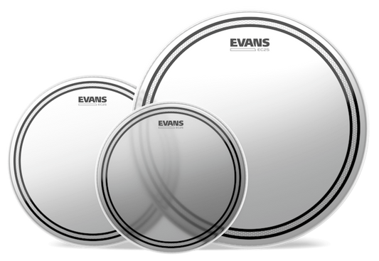 Evans Drumheads EC2S Frosted Pack 10", 12" and 14"