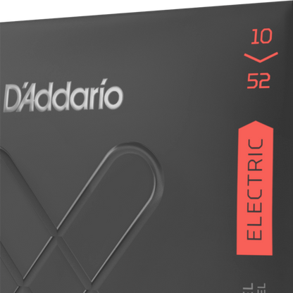 D'Addario XTE1052 XT Nickel Plated Electric Guitar Strings Light Top Heavy Bottom  .010-.052 Gauge